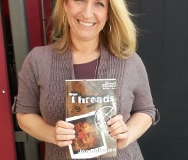 Heidi Simmons with Threads. Heidi Simmons with Threads.