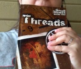 Jude Frazee dining on Threads.