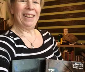 Lisa Lauenberg with Small Things and Threads.