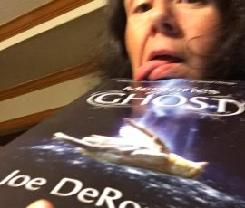 Sarah Liberman licking Memories of a Ghost. It's that good!