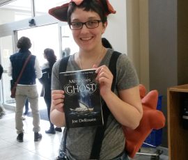 Tamara Sipes with Memories of a Ghost. Tamara Sipes with Memories of a Ghost.